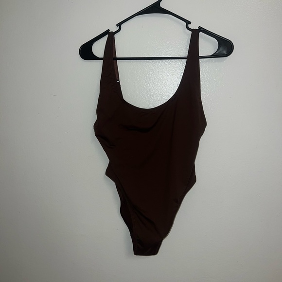 SKIMS Swim Skims Scoop Neck One Piece Skims Swimsuit Skims Bathing